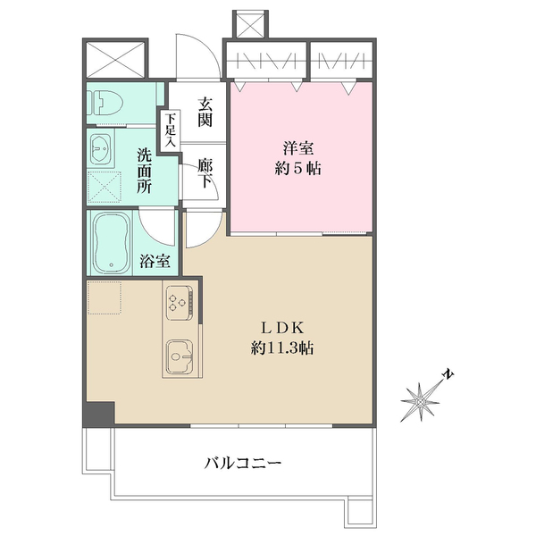 山手ビルの間取図