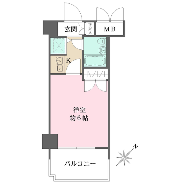 藤和シティコープ荻窪の間取図