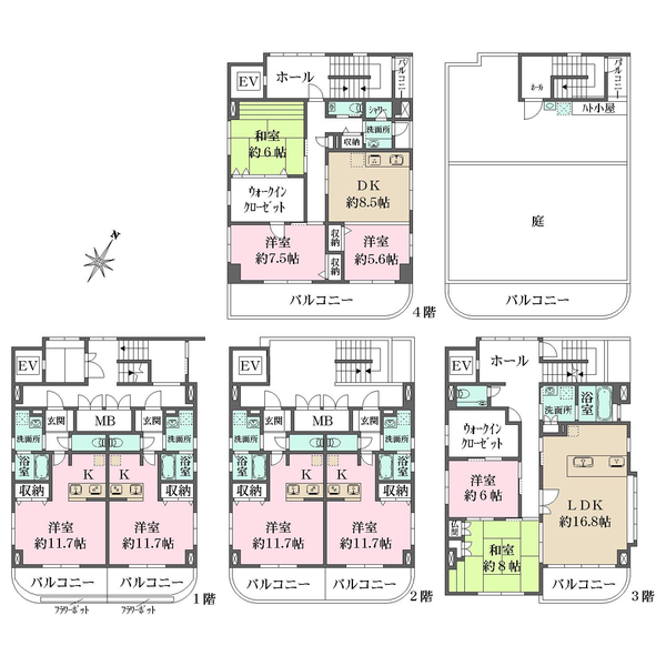 medium物件間取図