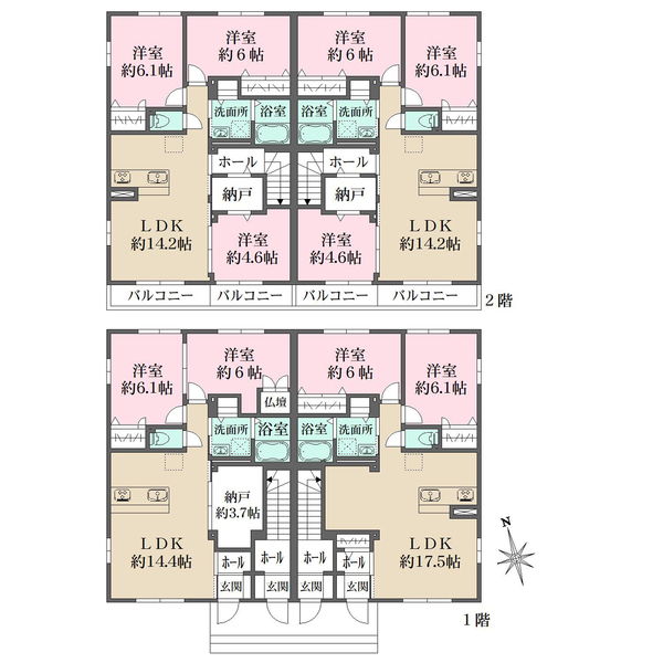 medium物件間取図
