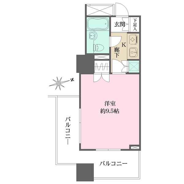 アーバンビューグランドタワーの間取図