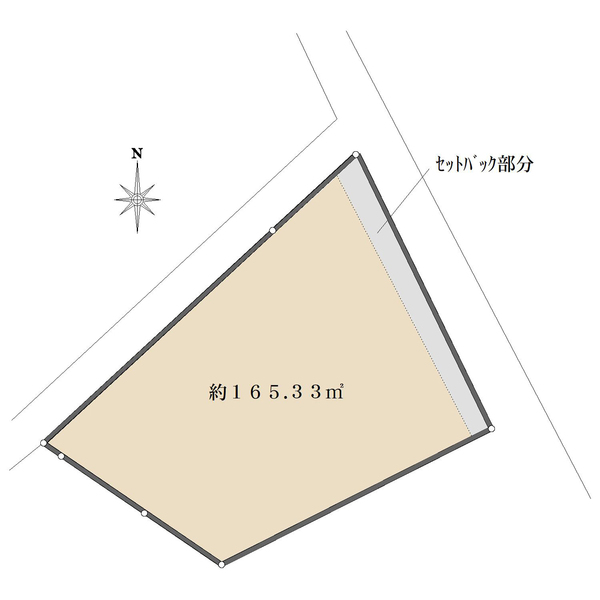C区画の間取図