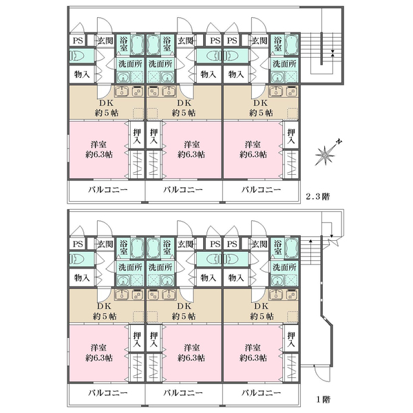 medium物件間取図