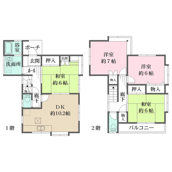 medium物件間取図