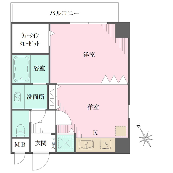 ステイツ博多駅南の間取図