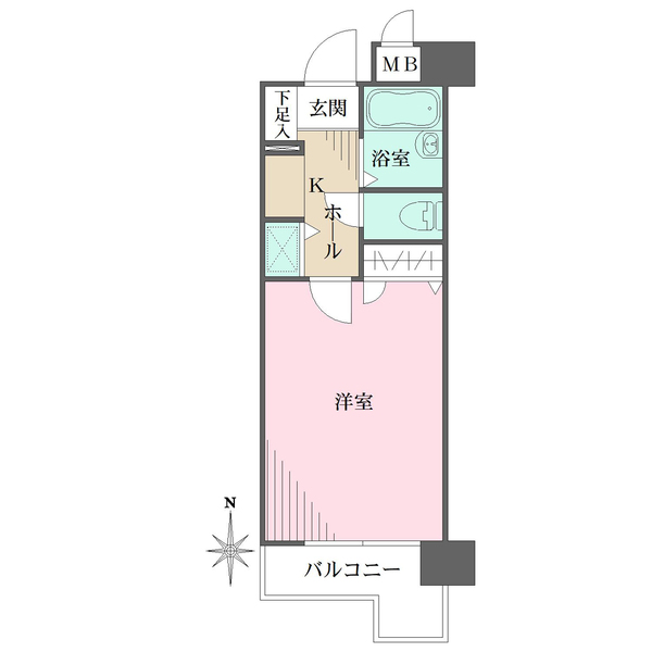 ダイナコートエスタディオ桜坂の間取図