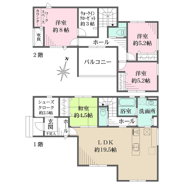 1の間取図