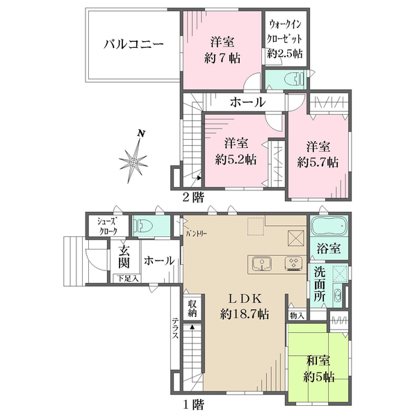 4の間取図