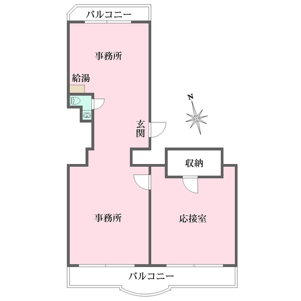 ロマネスク赤坂第２の間取図