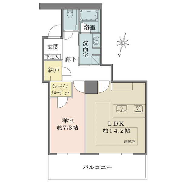 百道タワーの間取図