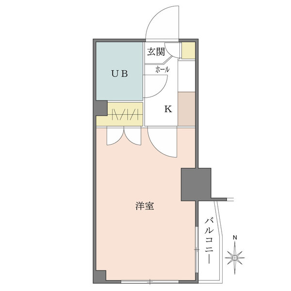 エヴェナール茗荷谷の間取図