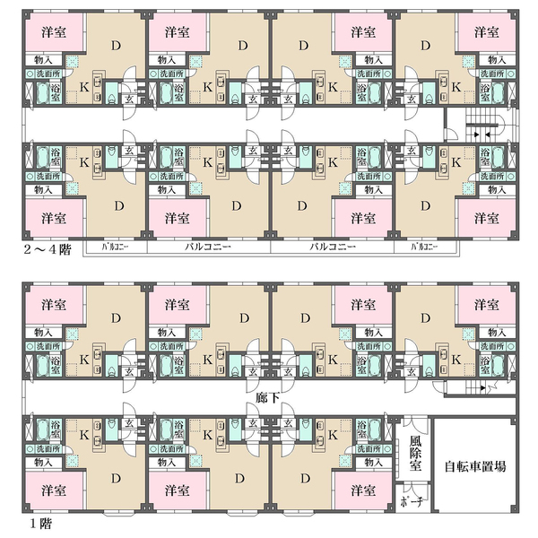 medium物件間取図