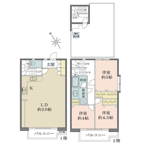 ライブタウン綱島の間取図