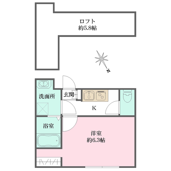 medium物件間取図