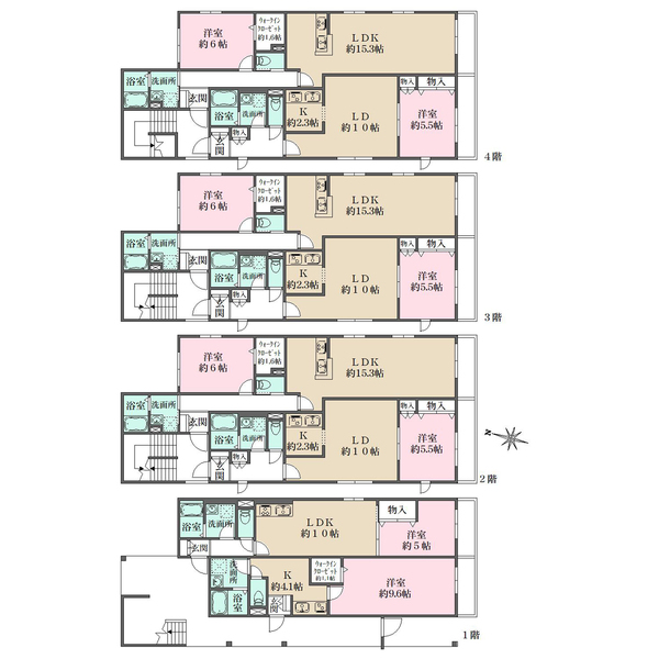 medium物件間取図