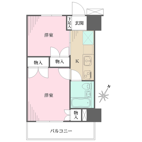 ノバ川崎本町の間取図