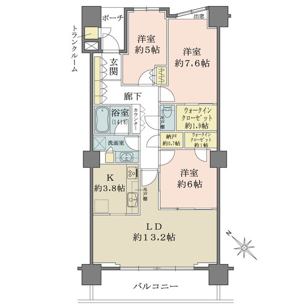 シティタワー品川の間取図