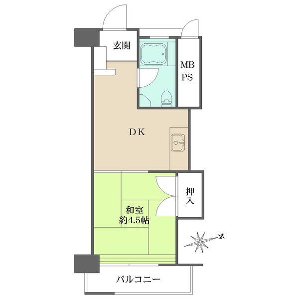 ハイライフ大森の間取図