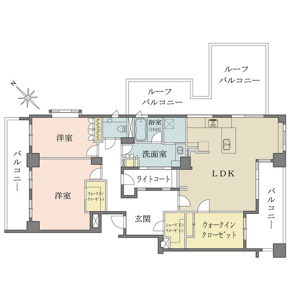 フォレスト東山パークハウスの間取図