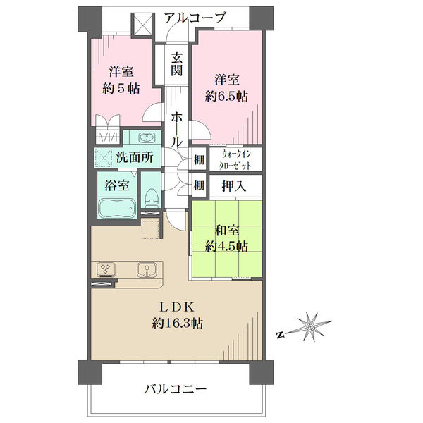 BELISTA笠寺の間取図