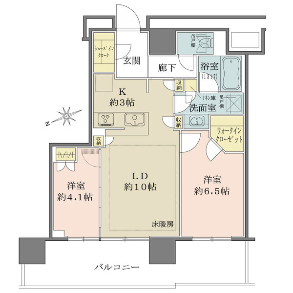 NAGOYA the TOWERの間取図