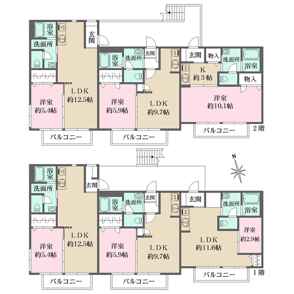 medium物件間取図