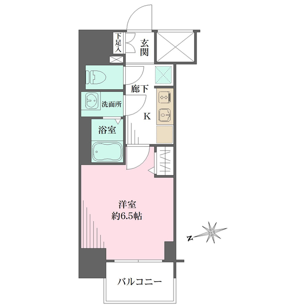 メイクス今池プライムの間取図
