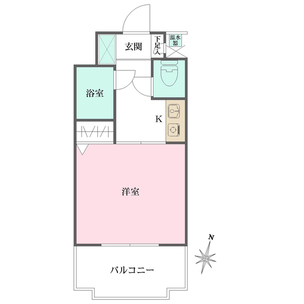ダイアパレス上社第3の間取図