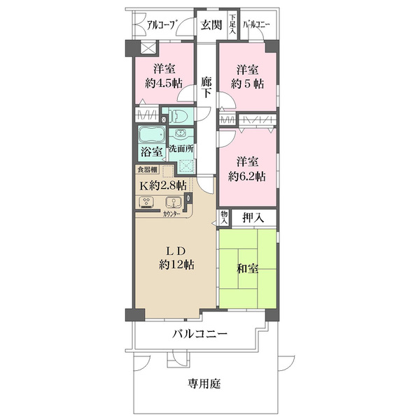 藤和シティコープ本郷の間取図