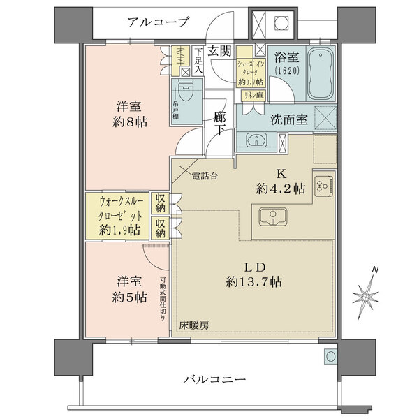 BELISTA赤池の間取図