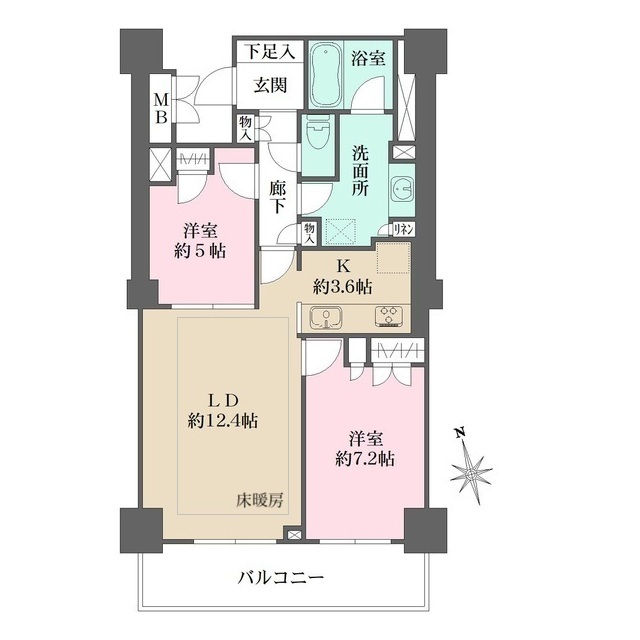 グランスイート千種タワーの間取図