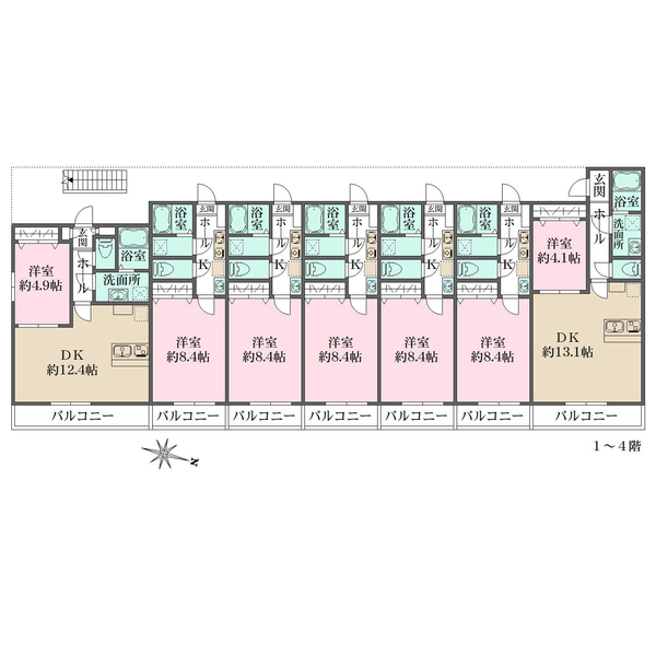 medium物件間取図