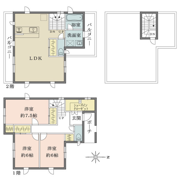 戸建medium物件間取図
