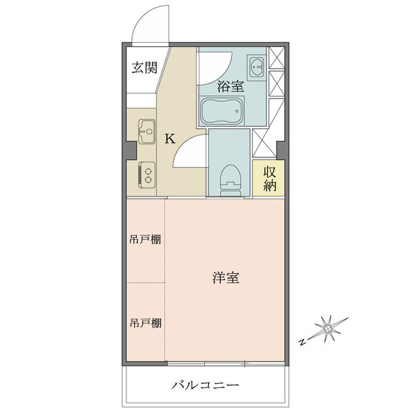 目黒コーポビアネーズの間取図