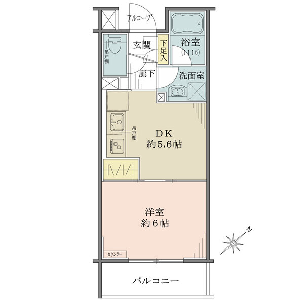 ソフィアーレ代官山の間取図