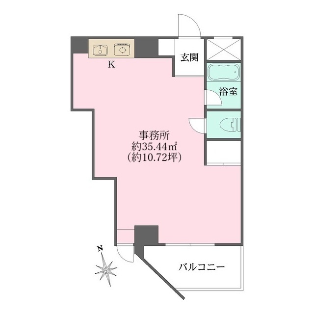パレロイヤルビル物件間取図