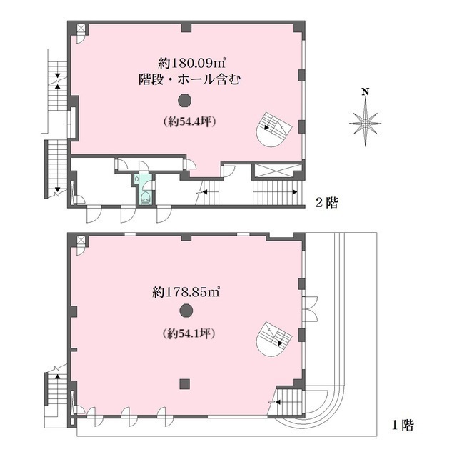 煕春堂ビルmedium物件間取図