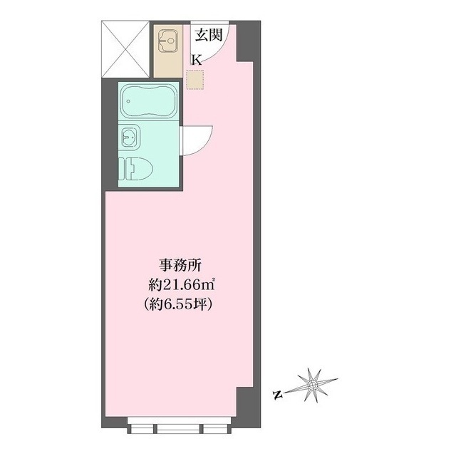ステュディオ新大阪medium物件間取図