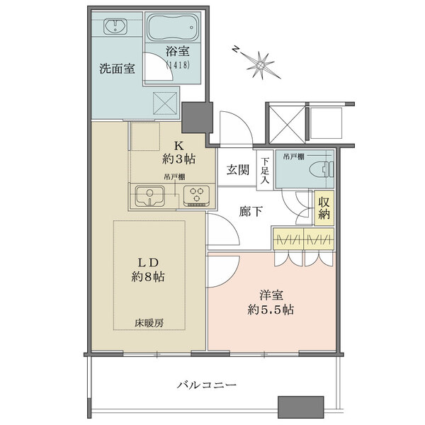 N4.TOWERの間取図