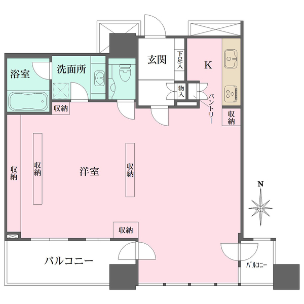 ザ・梅田タワーの間取図
