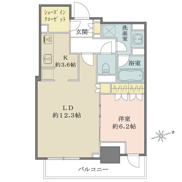 ザ・セントラルマークタワーの間取図