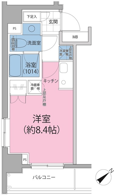 パークハビオ東向島の間取図