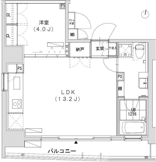 グランディオール広尾テラスの間取図