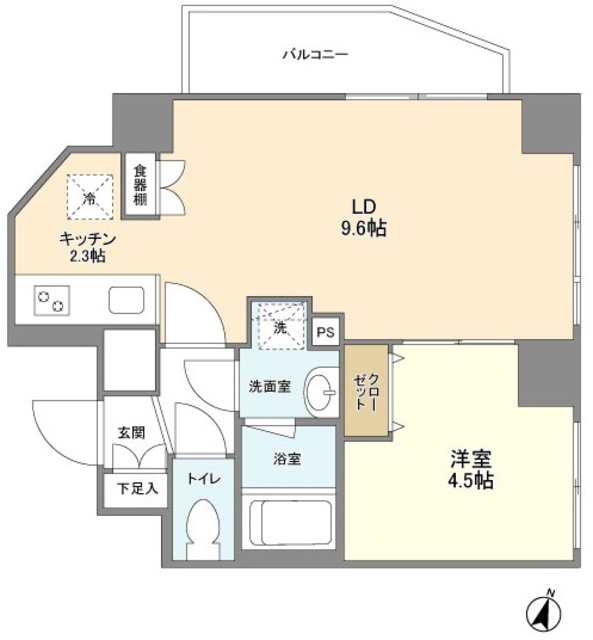 ＭＡハイツ茗荷谷の間取図