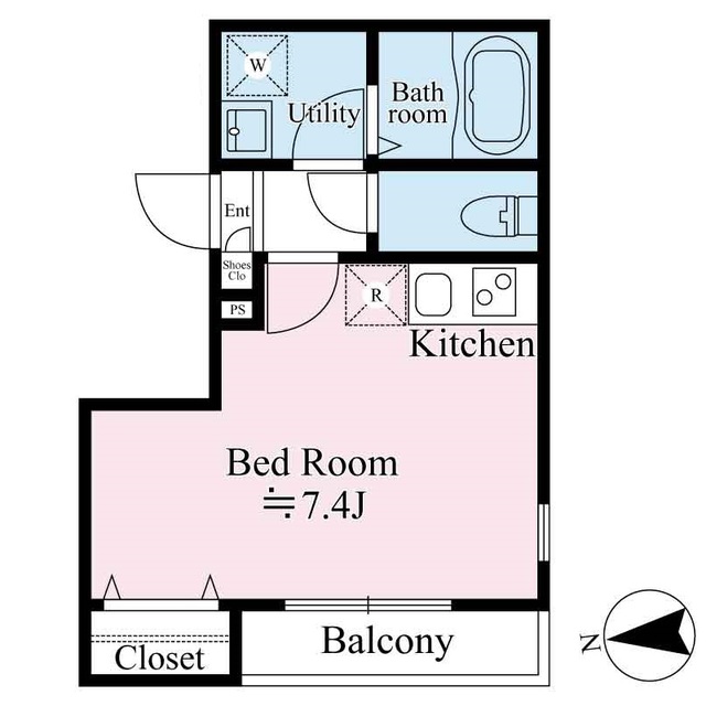 テラス戸越公園の間取図