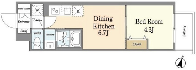 ＭＦＰＲコート南大塚の間取図