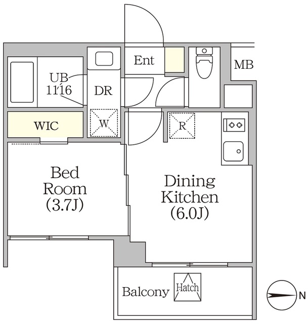 イプセ四谷テラスの間取図
