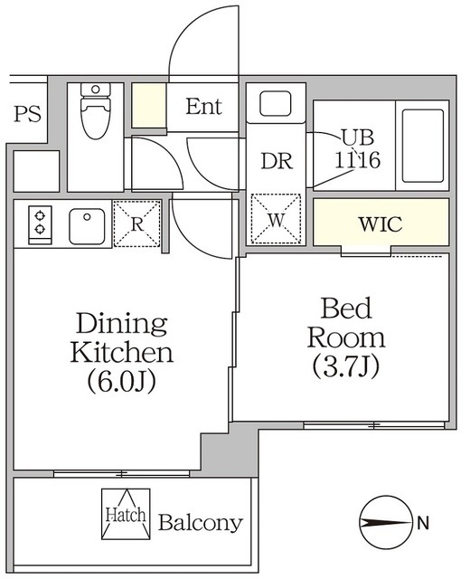 イプセ四谷テラスの間取図