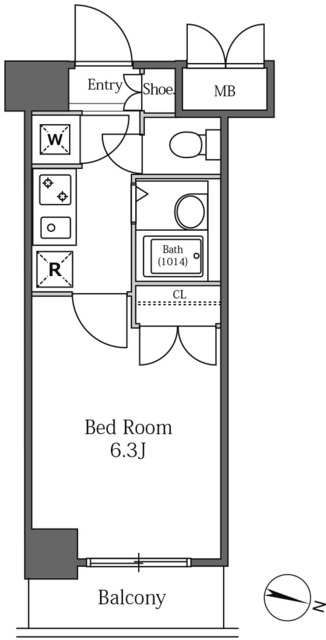 ＬａＳａｎｔｅ広尾の間取図