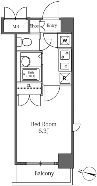 ＬａＳａｎｔｅ広尾の間取図